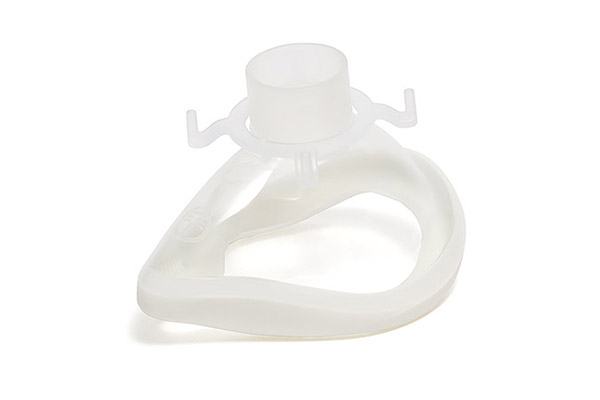 Mascarilla de anestesia ClearLite, tamaño 2, pediátrica, color blanco, 22F
