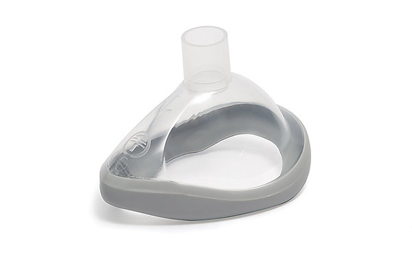 Mascarilla de anestesia ClearLite, tamaño 1, infantil, color gris, 15M