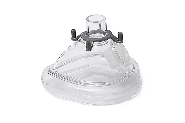 Mascarilla para endoscopia Explorer, infantil, color gris con anillo, 15M, tamaño 1