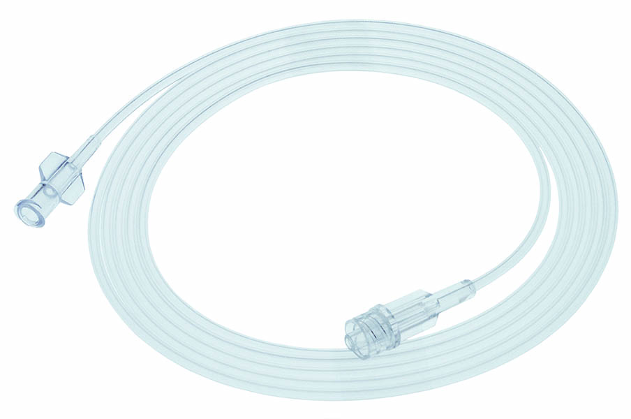 Línea de monitorización de gases, 1.2mm DI, luer lock hembra/luer lock macho, 1.8m