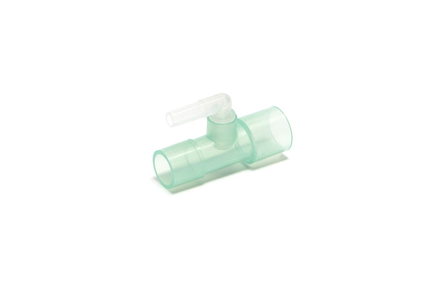 Conector recto 15M-15F con conector de oxígeno de 6mm