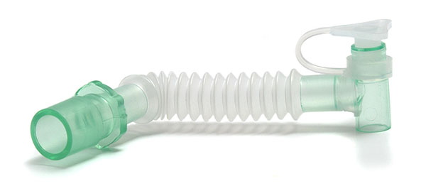 Conexión paciente Superset neonatal 15M con codo 8.5F y puerto de 7.6mm, ≥49-100mm
