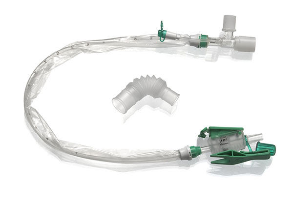 Sonda de aspiración cerrada TrachSeal de adulto para tubo endotraqueal, 24 horas, tamaño F14