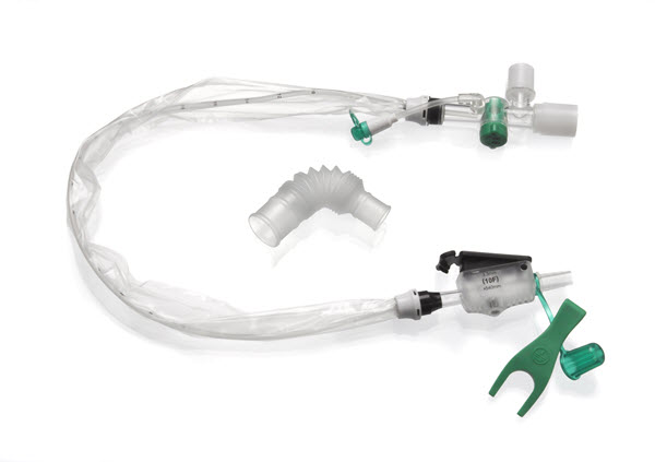 Sonda de aspiración cerrada TrachSeal de adulto para tubo endotraqueal, 72 horas, tamaño F10