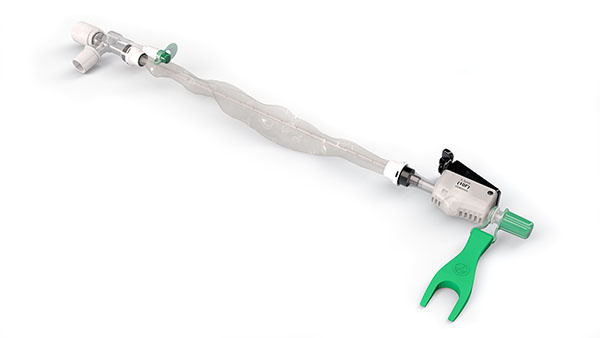 Sonda de aspiración cerrada TrachSeal de adulto para traqueostomía, 24 horas, tamaño F10