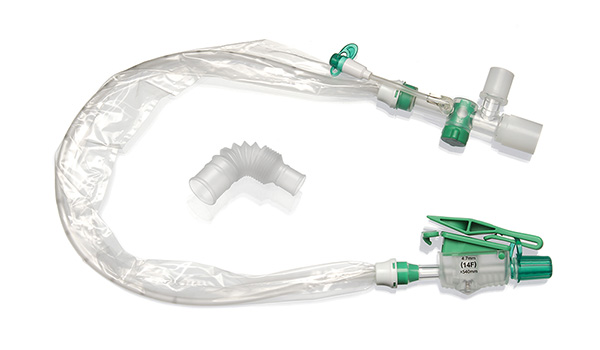 Sonda de aspiración cerrada TrachSeal de adulto para tubo endotraqueal, 72 horas, tamaño F14