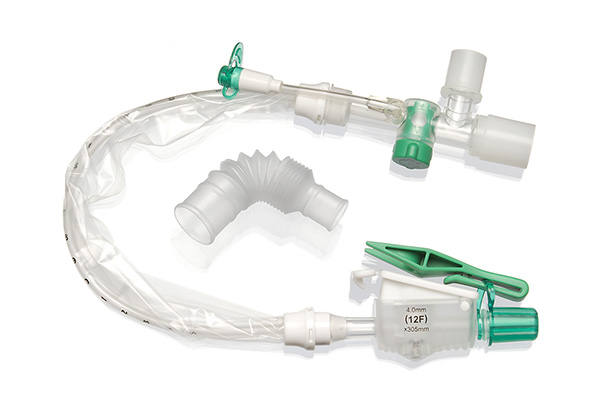Sonda de aspiración cerrada TrachSeal de adulto para traqueostomía, 72 horas, tamaño F12